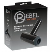 Черный мастурбатор с удобной ручкой Masturbator with 2 Functions - Orion - в Омске купить с доставкой