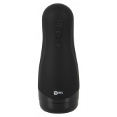 Черный вибромастурбатор с подогревом Masturbator with 3 Functions - Orion - в Омске купить с доставкой