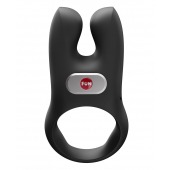 Черное эрекционное виброкольцо Nos - Fun Factory - в Омске купить с доставкой