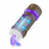 Интерактивный мастурбатор Misty с вакуумом, вибрацией и сжатием - Shots Media BV - в Омске купить с доставкой