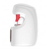 Белый мастурбатор с язычком и возвратно-поступательными движениями - Secwell - в Омске купить с доставкой