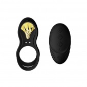 Черное эрекционное виброкольцо Bayek с пультом ДУ - Zalo - в Омске купить с доставкой