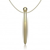 Золотистая подвеска на шею с вибрацией - Ibiza
