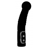 Чёрный стимулятор простаты с ротацией Prostate Twister - 20 см. - Orion - в Омске купить с доставкой