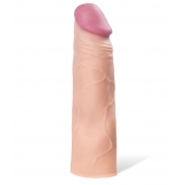 Реалистичная насадка с ярко выраженной головкой - 16,5 см. - A-toys - в Омске купить с доставкой