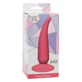 Розовая анальная пробка P-spot Teazer Pink - 12,2 см. - Lola Games - в Омске купить с доставкой