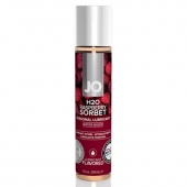 Смазка с ароматом малинового щербета JO Flavored Raspberry Sorbet - 30 мл. - System JO - купить с доставкой в Омске