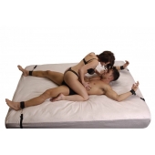 Бондаж для фиксации на кровати Frisky Bedroom Restraint Kit - XR Brands - купить с доставкой в Омске