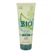 Массажный гель-лубрикант Bio 2-in-1 - 200 мл. - HOT - купить с доставкой в Омске