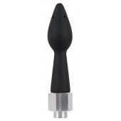 Чёрная анальная насадка для душа Anal Douche Rear Splash - Orion - купить с доставкой в Омске