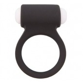 Чёрное эрекционное виброкольцо LIT-UP SILICONE STIMU RING 3 BLACK - Dream Toys - в Омске купить с доставкой