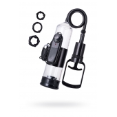 Вакуумная помпа A-toys с вибропулей и эрекционными кольцами - A-toys - в Омске купить с доставкой