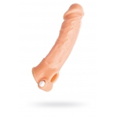 Удлиняющая насадка на пенис с вибрацией - 18,5 см. - ToyFa - в Омске купить с доставкой