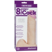 Ультрареалистичная насадка для трусиков Vac-U-Lock 8  ULTRASKYN Cock - 20,57 см. - Doc Johnson - купить с доставкой в Омске