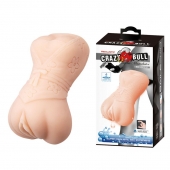 Мастурбатор-вагина с эффектом смазки в виде женской фигурки - Baile - в Омске купить с доставкой