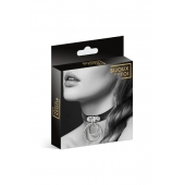 Черный чокер с двумя кольцами - Bijoux Pour Toi - купить с доставкой в Омске