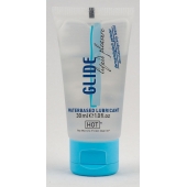 Интимная смазка на водной основе Glide - 30 мл. - HOT - купить с доставкой в Омске