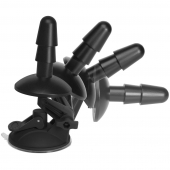 Плаг на присоске Vac-U-Lock Deluxe Suction Cup Plug Accessory - Doc Johnson - купить с доставкой в Омске
