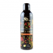 Интимный гель на водной основе JUICY FRUIT с ароматом пина колада - 200 мл. - БиоМед - купить с доставкой в Омске