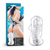 Прозрачный мастурбатор M for Men Hand Tool - Blush Novelties - в Омске купить с доставкой