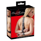 Фиксация на шею и запястья Bad Kitty Neck and Hand Restraints - Orion - купить с доставкой в Омске