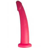 Розовый стимулятор простаты из геля - 18 см. - LOVETOY (А-Полимер) - в Омске купить с доставкой