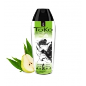 Интимный гель TOKO Pear   Exotic Green Tea с ароматом груши и зеленого чая - 165 мл. - Shunga - купить с доставкой в Омске