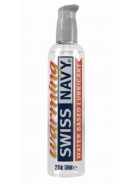 Разогревающий лубрикант на водной основе Swiss Navy Warming Lube - 59 мл. - Swiss navy - купить с доставкой в Омске