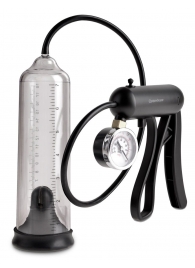Вакуумная мужская помпа с датчиком давления Pro-Gauge Power Pump - Pipedream - в Омске купить с доставкой