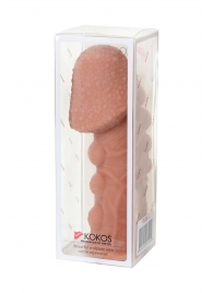 Насадка на фаллос с пузыриками, венками и ребристостью KOKOS Extreme Sleeve 09 - 12,7 см. - KOKOS - в Омске купить с доставкой