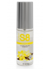 Лубрикант на водной основе S8 Flavored Lube со вкусом ванили - 50 мл. - Stimul8 - купить с доставкой в Омске