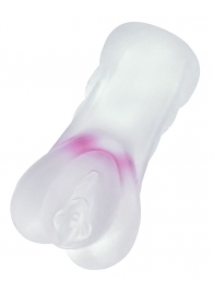 Прозрачный реалистичный мастурбатор Juicy Pussy Crystal Rose - ToyFa - в Омске купить с доставкой