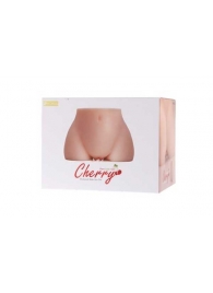 Мастурбатор-полуторс Cherry с вибрацией и двумя любовными тоннелями - KOKOS - в Омске купить с доставкой