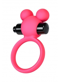Розовое виброкольцо на пенис A-Toys - A-toys - в Омске купить с доставкой