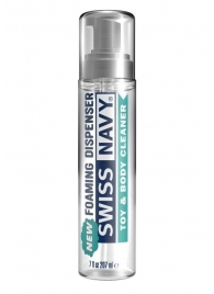 Очищающая пенка для игрушек и тела Swiss Navy Toy   Body Cleaner Foamer - 207 мл. - Swiss navy - купить с доставкой в Омске