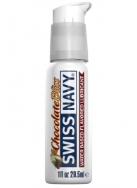 Лубрикант с ароматом шоколада Swiss Navy Chocolate Bliss Lube - 29,5 мл. - Swiss navy - купить с доставкой в Омске