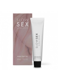 Лубрикант на водной основе Slow Sex Anal Play Gel - 30 мл. - Bijoux Indiscrets - купить с доставкой в Омске