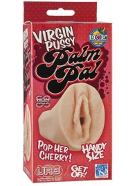 Мастурбатор-вагина Virgin Pussy ULTRASKYN Palm Pal - Doc Johnson - в Омске купить с доставкой