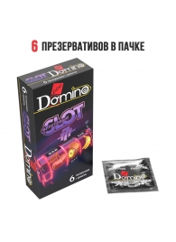 Ароматизированные презервативы DOMINO  Фруктовый слот  - 6 шт. - Domino - купить с доставкой в Омске