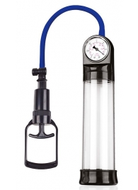 Прозрачная вакуумная помпа Sex Expert с манометром - Sex Expert - в Омске купить с доставкой