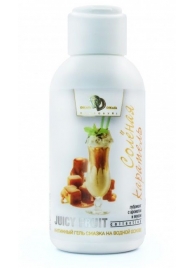 Интимный гель-смазка JUICY FRUIT с ароматом солёной карамели - 100 мл. - БиоМед - купить с доставкой в Омске