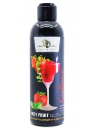 Интимный гель-смазка JUICY FRUIT с ароматом клубники - 200 мл. - БиоМед - купить с доставкой в Омске