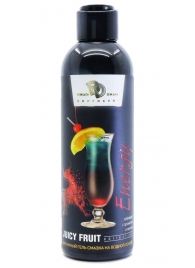 Интимный гель-смазка JUICY FRUIT с ароматом энергетика - 200 мл. - БиоМед - купить с доставкой в Омске