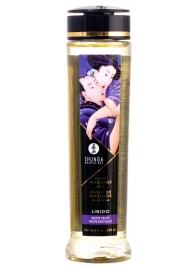 Массажное масло Libido Exotic Fruits с ароматом экзотических фруктов - 240 мл. - Shunga - купить с доставкой в Омске