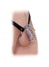 Кольцо верности Extreme Chastity Belt с фиксацией головки - Pipedream - купить с доставкой в Омске