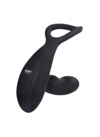 Черный стимулятор простаты Maud с вибрацией - Levett - в Омске купить с доставкой