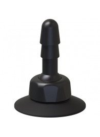 Плаг с присоской для фиксации насадок Deluxe 360° Swivel Suction Cup Plug - Doc Johnson - купить с доставкой в Омске