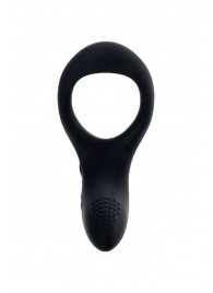 Черное эрекционное кольцо Lovense Diamo - Lovense - в Омске купить с доставкой