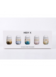 Набор из 5 мастурбаторов Hedy X5 Mixed - Svakom - в Омске купить с доставкой