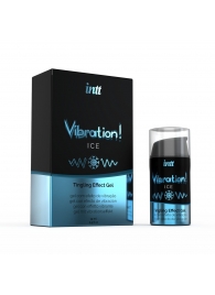 Жидкий интимный гель с эффектом вибрации Vibration! Ice - 15 мл. - INTT - купить с доставкой в Омске